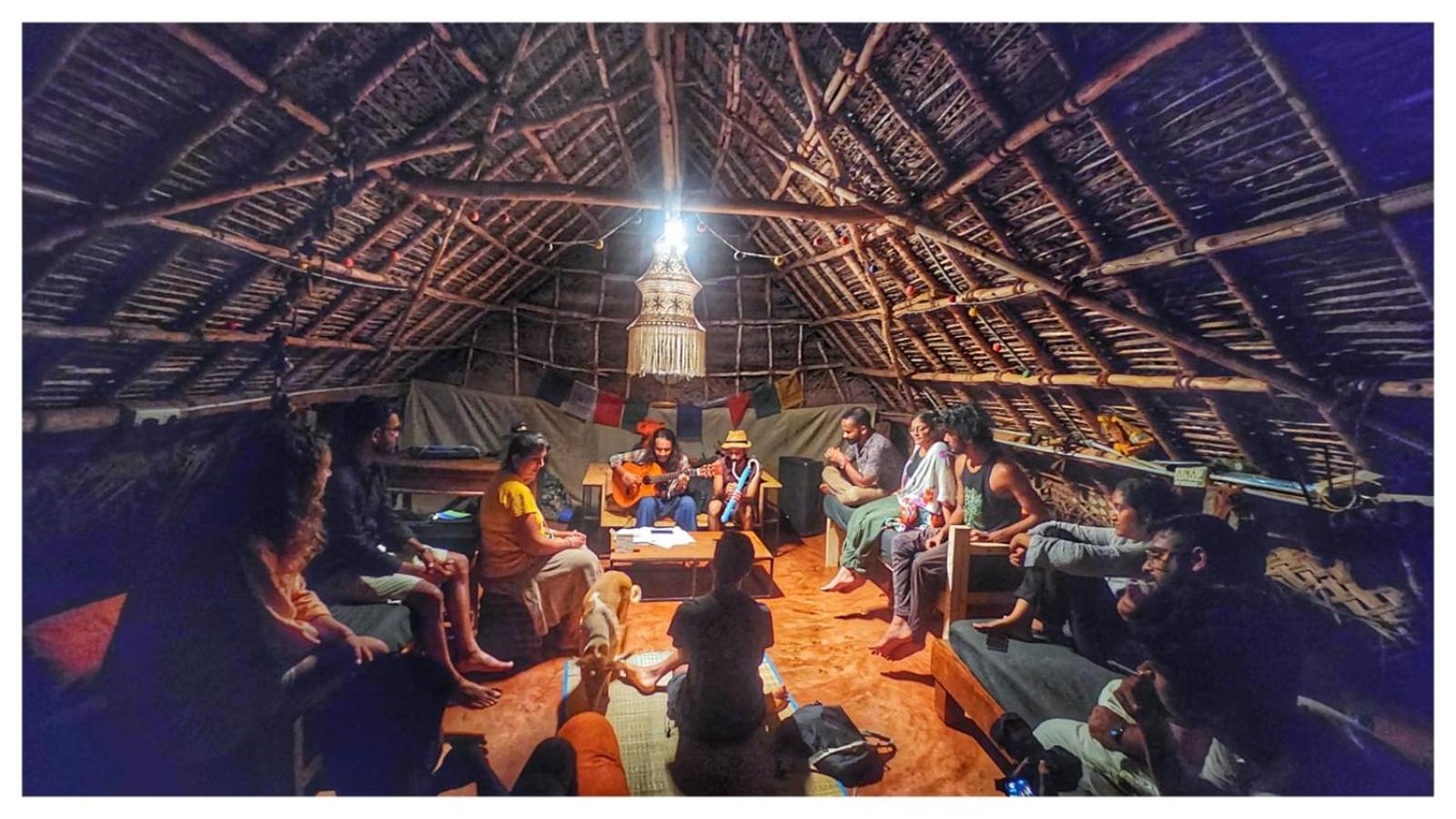 Nebula Nest Cafe & Hostel Auroville Ngoại thất bức ảnh